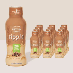 Ripple Coffee Plant-Based Protein Shake (12-Pack)