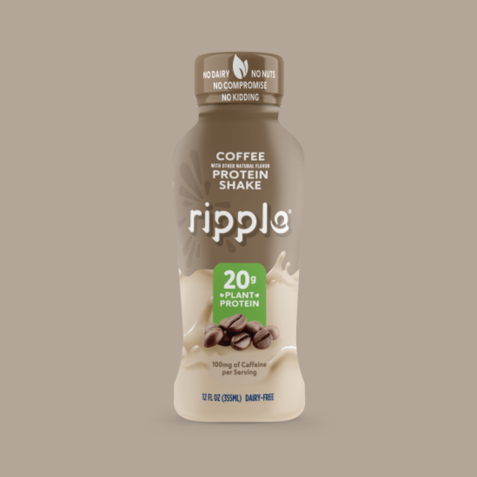 Ripple Coffee Plant-Based Protein Shake (12-Pack)
