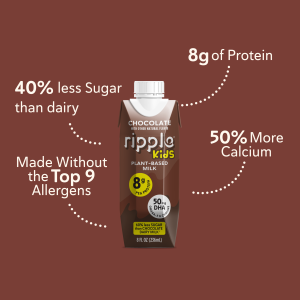 Ripple Kids On-The-Go Chocolate Milk (12-pack)