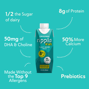 Ripple Kids On-The-Go Original Milk (12-pack)